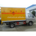 Foton super petit camion de transport explosif, camion 4x2 explosif